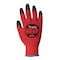Traffi Safety Glove, Polyurethane, Red, 11 1 PR TG1010-RD-11 - alternate 1
